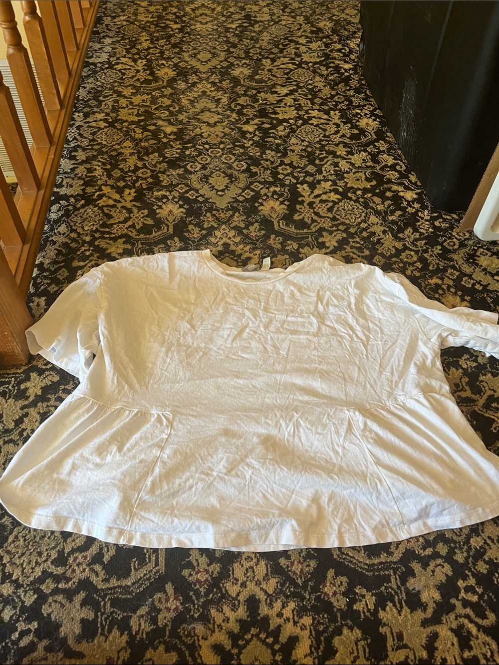 ASOS White Crew Neck Tee with Size Tag